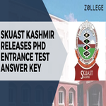 SKUAST Kashmir Releases PhD Entrance Test Answer Key